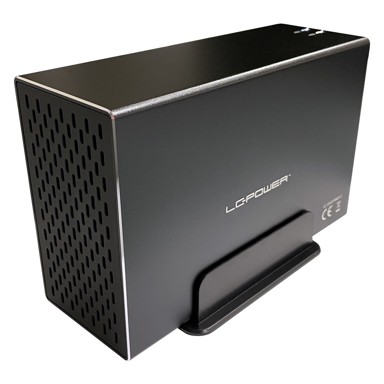 LC-POWER Kućište za disk LC-35U3-RAID-2, 2x 3.5", USB 3.2, crno